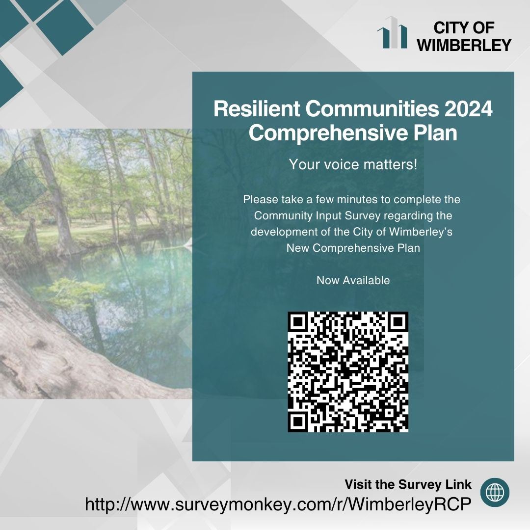 Wimberley Social Media Post - Comprehensive Plan 